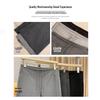 Women's High Waist Gray Sweatpants - Spring Autumn 2025 Collection, Slimming Straight Leg, Drape Design, Casual Wide-Leg, Autumn Winter Style