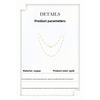 French Light Luxury Necklace Women's Design Sense Round Bead Between Beads Collarbone Neck Chain