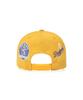 Emelbi Signature All-Over Patch Structure Ball Cap La (Mustard)