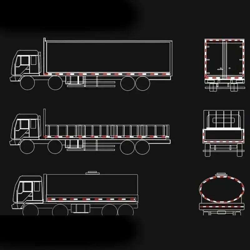 Car Night Reflective Warning Plate Sticker Universal Auto Truck Motorcycle Safety Warning Plate Reflector Sign Decal Accessories