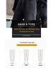 Women's High-Waisted Loose Slimming Winter Jeans - Plus Velvet, Gray, Belly-Covering Casual Harem Carrot Pants