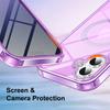 For iPhone 17 Phone Case,Compatible with MagSafe Built-in Touch Sensitive Anti-Scratch Screen Protector for iPhone17