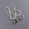 Black Rutile Gemstone 925 Sterling Silver Jewelry Handmade Stylish Earrings1.90" EE-19-24