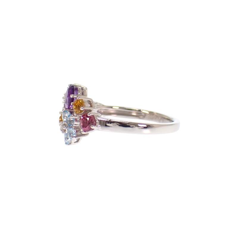 Ponte Vecchio #8(JP Size) Ring K18 White Gold Women