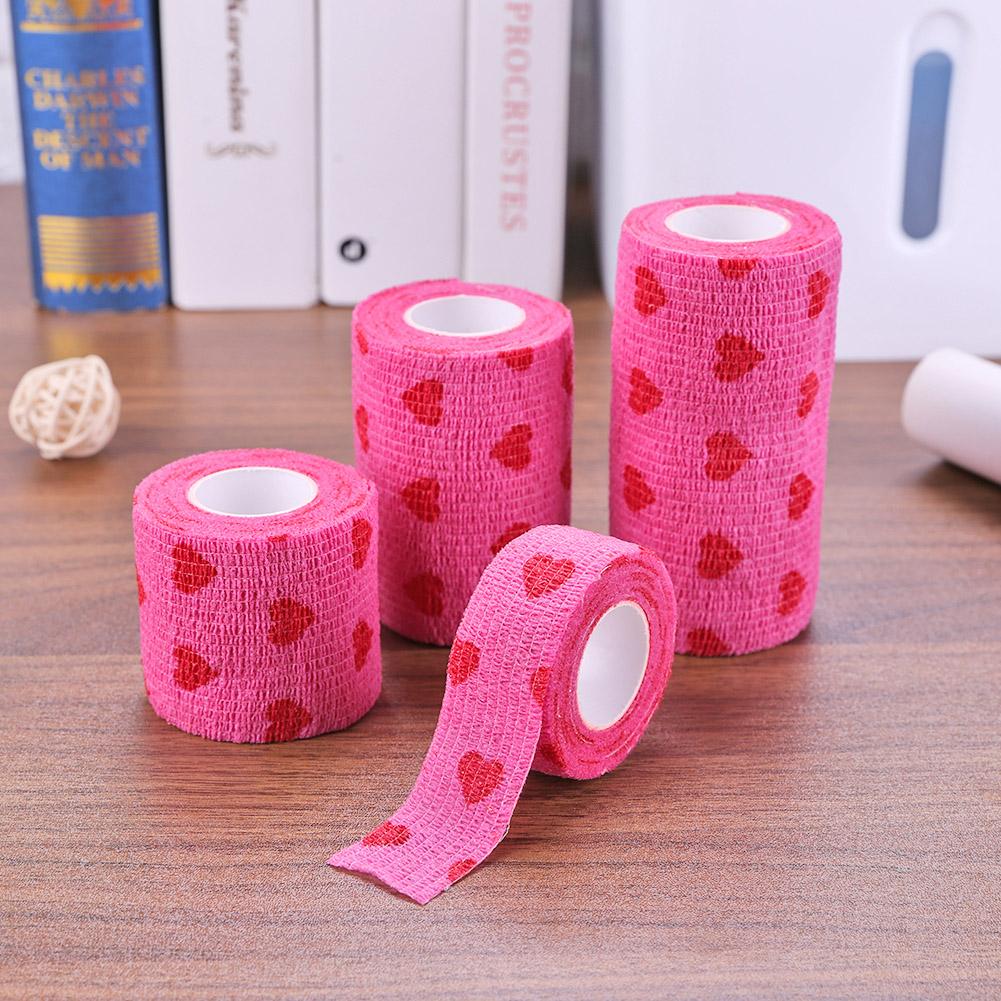 1-10pcs Cat Self-adhesive Elastic Bandage for Pet Dog Cat Bandage Leg Cover Protector Strap Bandage Non-woven Cohesive Bandage