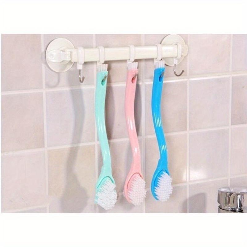 Neue Schuhreinigungsbürste mit doppeltem langem Griff, Schuhreiniger, Waschen von Toiletten, Waschbecken, Geschirr, Schuhen, sauberer Waschbürste, Haushaltsreinigungswerkzeuge