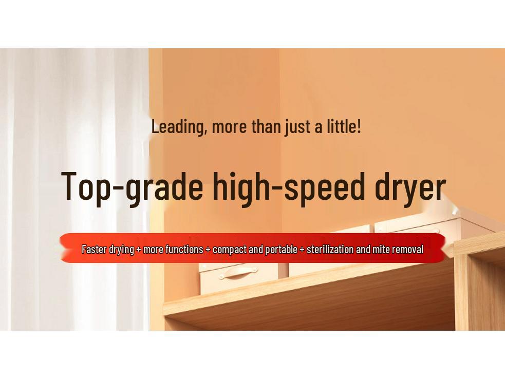 Smart Foldable Clothes Dryer: Quick-Dry & Disinfect Baby Clothes, Perfect for Dorm Rooms