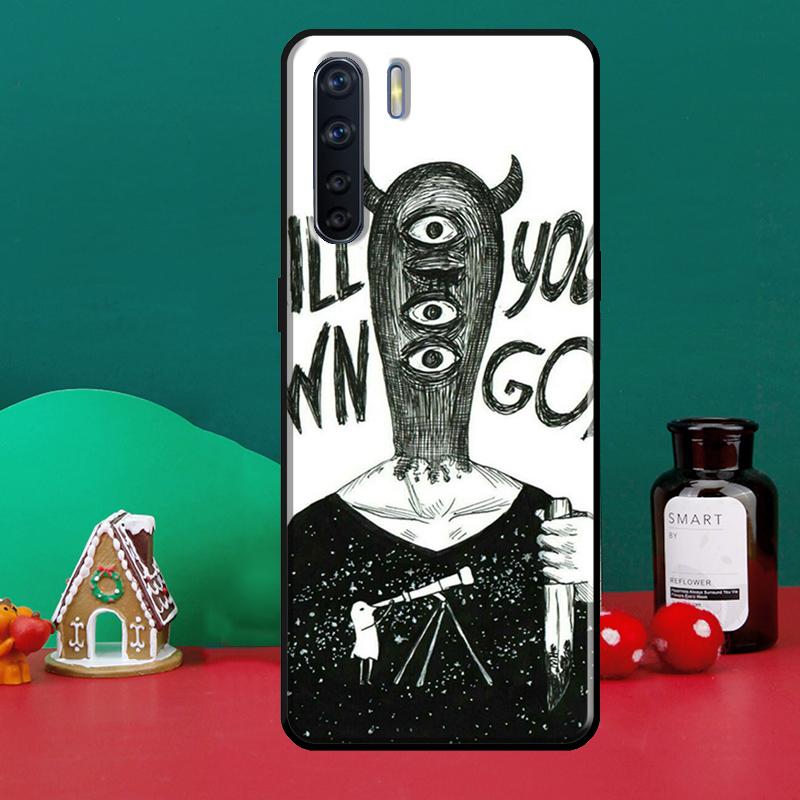Oyasumi Punpun Hülle für OPPO A52 A72 A5 A9 A31 A53 S A15 A83 A91 A93 A54 A74 A94 A1K A3S A5S Handyhülle