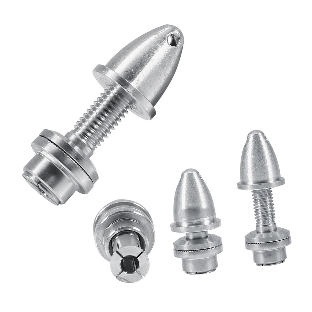 5pcs Set 5mm Aluminum Bullet Propeller Adapter Holder for RC Motor Prop