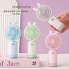 Mini USB Rechargeable Capybara Handheld Fan - Student Portable with Powerful Wind