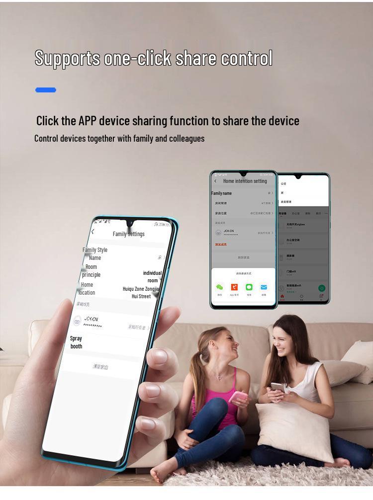 Mini Hidden Smart WiFi Switch with Voice & App Control for Concealed Installation