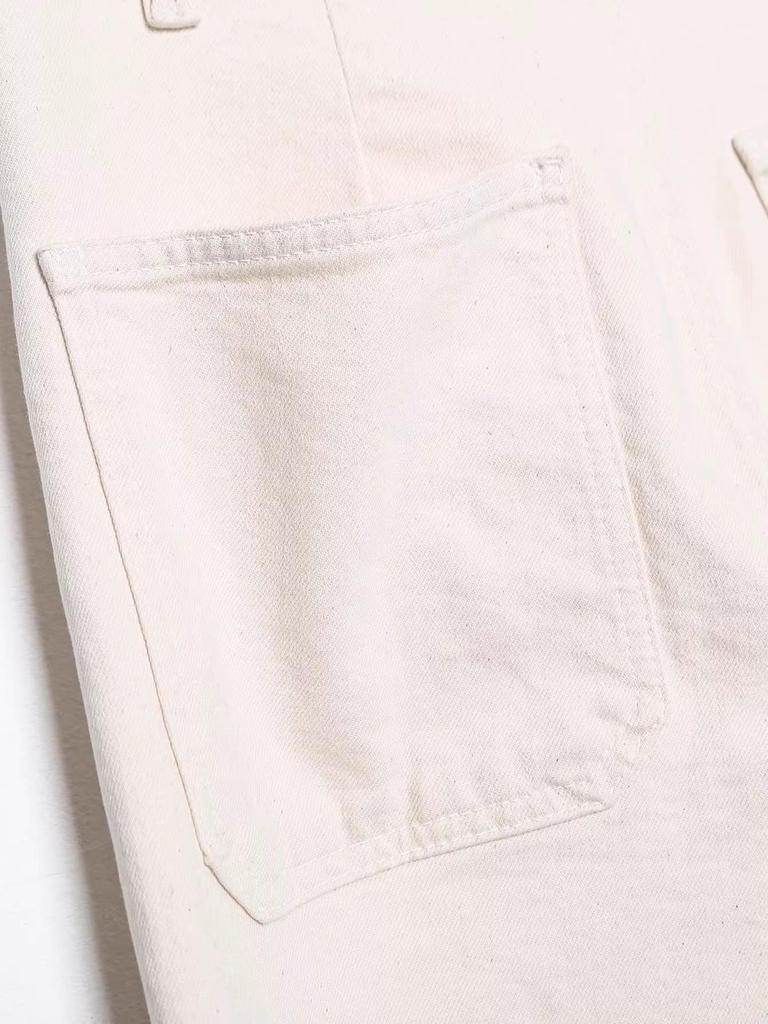 Spring 2025 Women's European & American Style Slim High Waist Loose Jeans