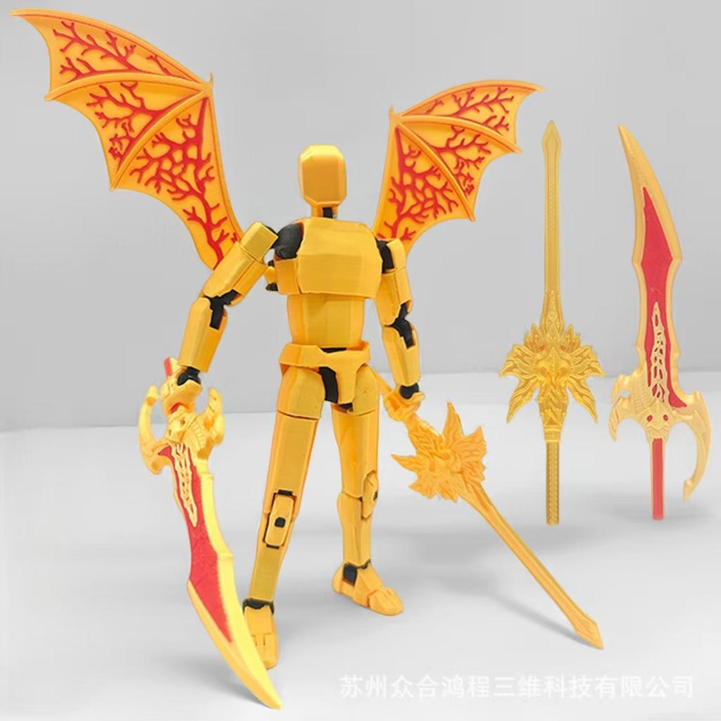 13 Action Figure Titan Multi-Jointed Movable Shapeshift Robot T13 Action Mannequin Character Desktop Decoration gifts for kids