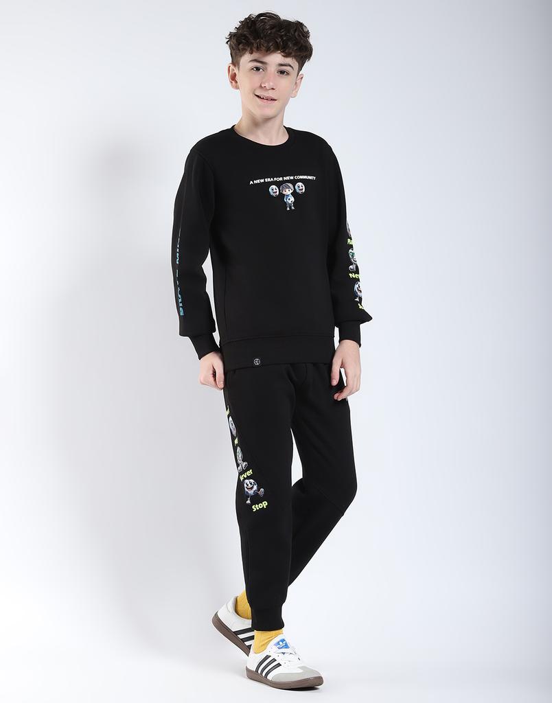 Monte Carlo Boys Collar Full Sleeve Tracksuit