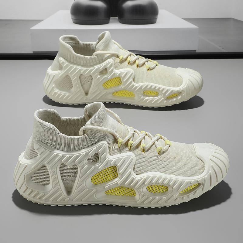 

Путянь 2023 Мужская летняя дышащая повседневная спортивная обувь из сетки Flyknit 40