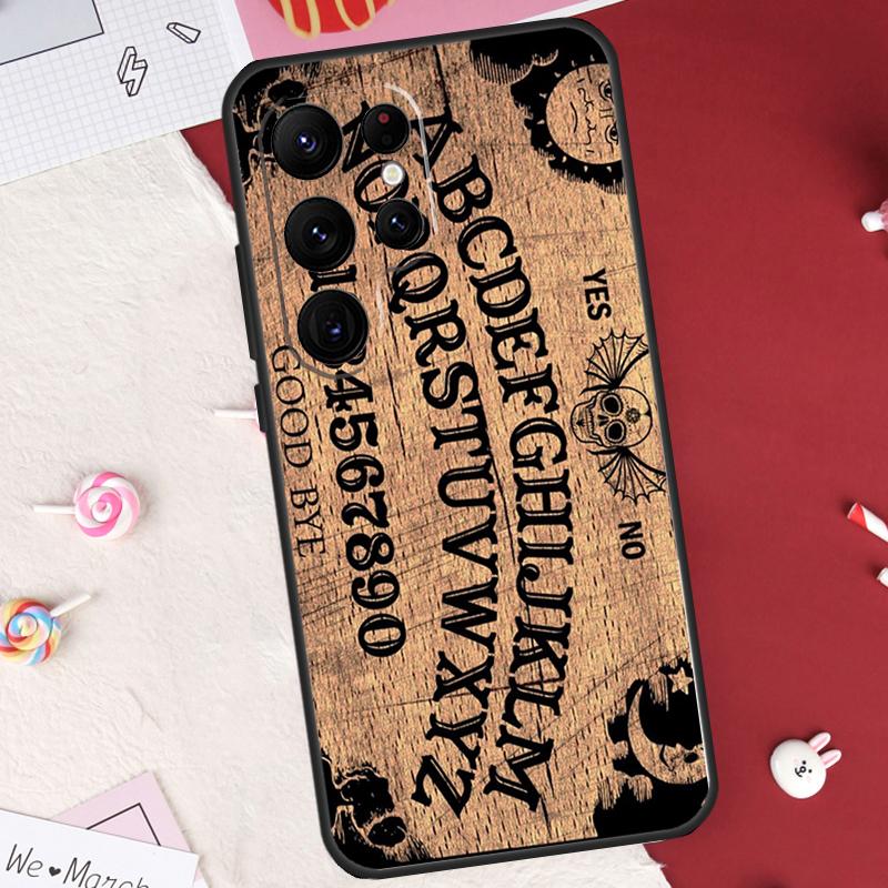 OUIJA BOARD Case For Samsung Galaxy S26 Ultra S20 S21 S22 S23 S24 S25 Ultra S10 Plus S25 FE Cover Shell