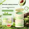 Avocado Cleansing Makeup Remover Gentle Non-irritating Refreshing Soft Face Eye Lips Deep Cleansing Makeup Remover Woman