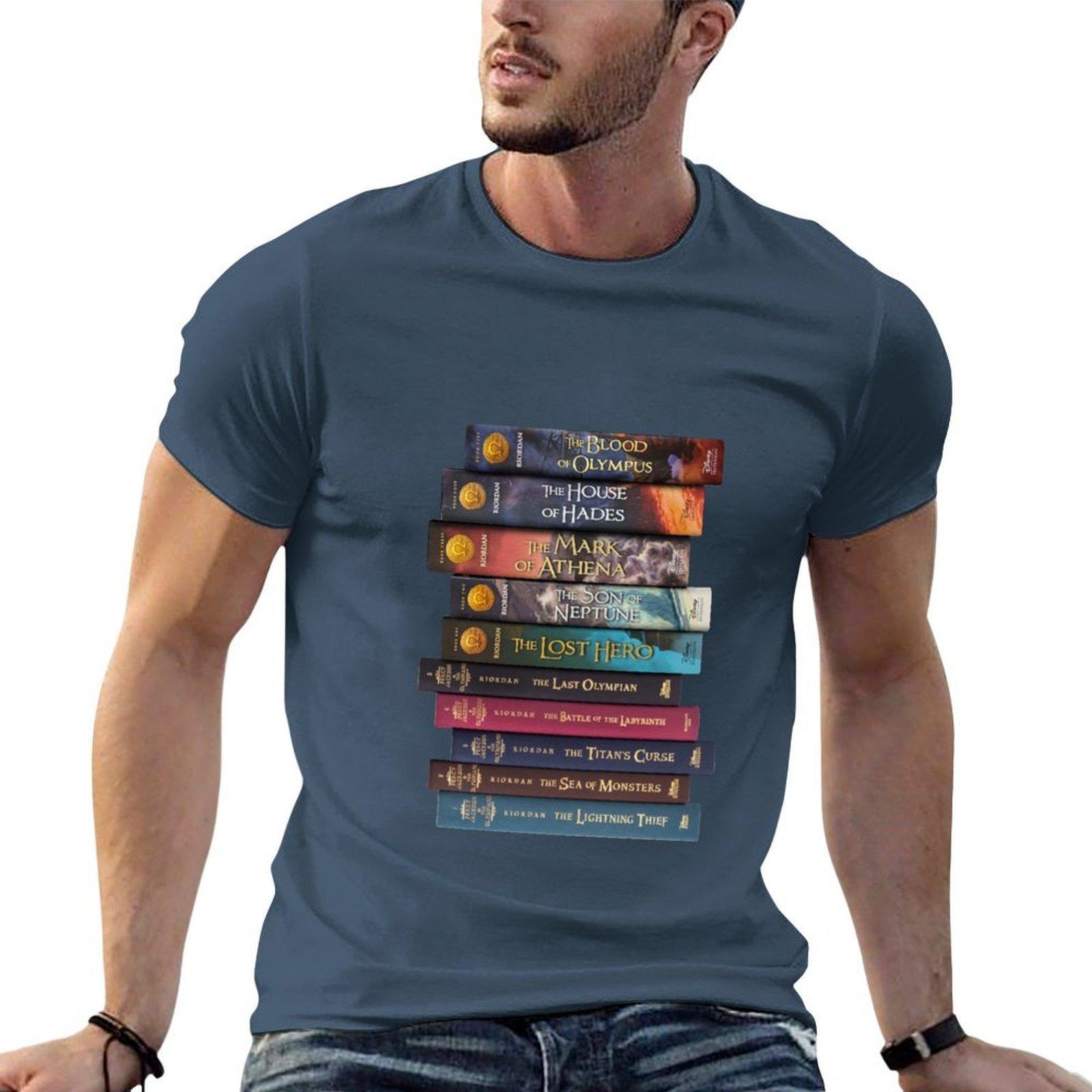 Rick Riordans Percy Jackson Series Tshirt Cotton T Shirts High Quality T Shirt Custom Print Tshirt S