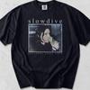 T-shirt grafica Slowdive Soulvaki, Maglietta di band anni '90