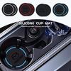 Car Waterproof Anti Slip Water Cup Mat Auto Interior Accessories For 2 3 5 6 Axela Atenza Speed 6 CX3 CX4 CX5 CX7 CX8 CX9