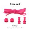 1 Pair No Tie Shoelaces Round Push The Spring Lock Sports Elastic Shoelace Suitable for All Shoes Lazy Laces Shoe Accessories