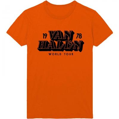 Unisex Adult World Tour Â´78 T-Shirt