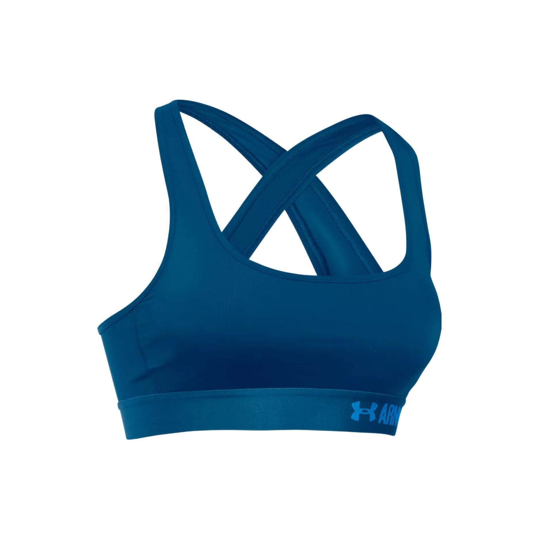 

Under Armour Solid Sports Bra Women activewear Dark-Blue 1276503-480 M
