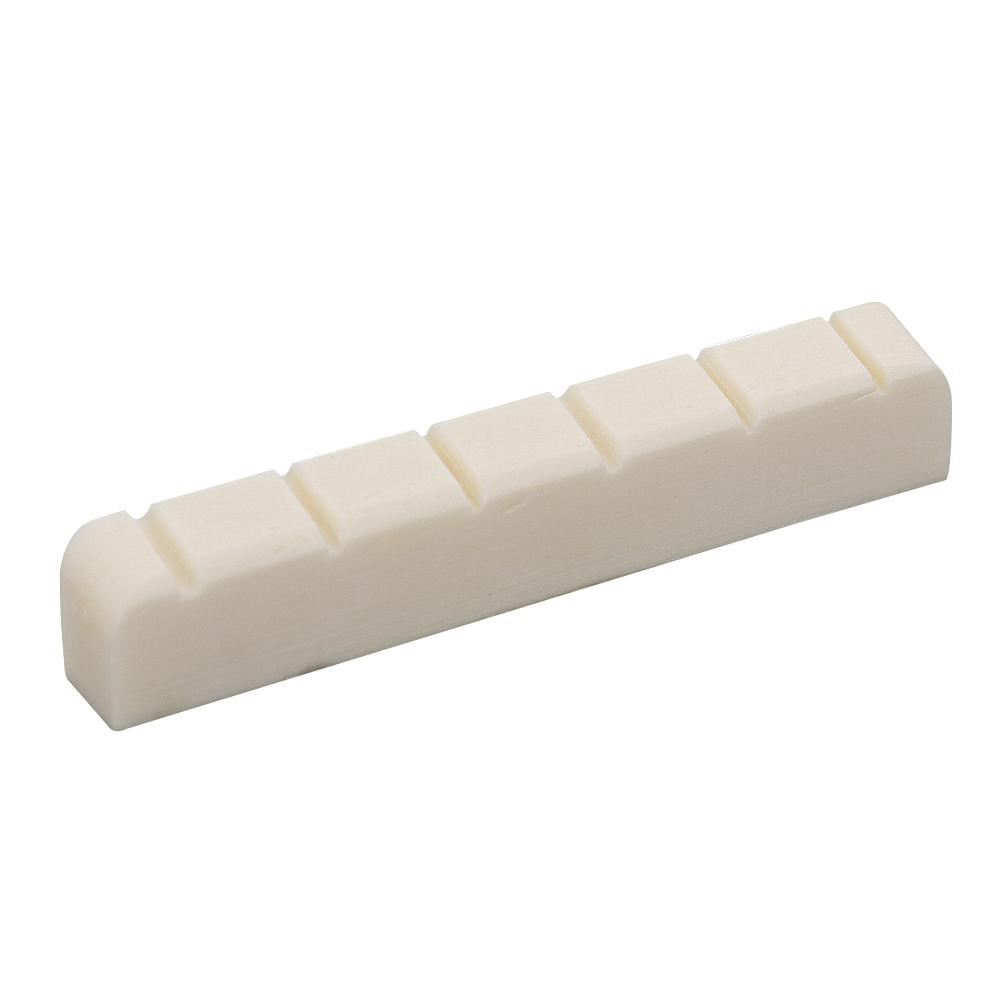 

1Pcs Guitar Real Nut 6 String Electric Guitar Beige Bone Nut 48×6×9mm