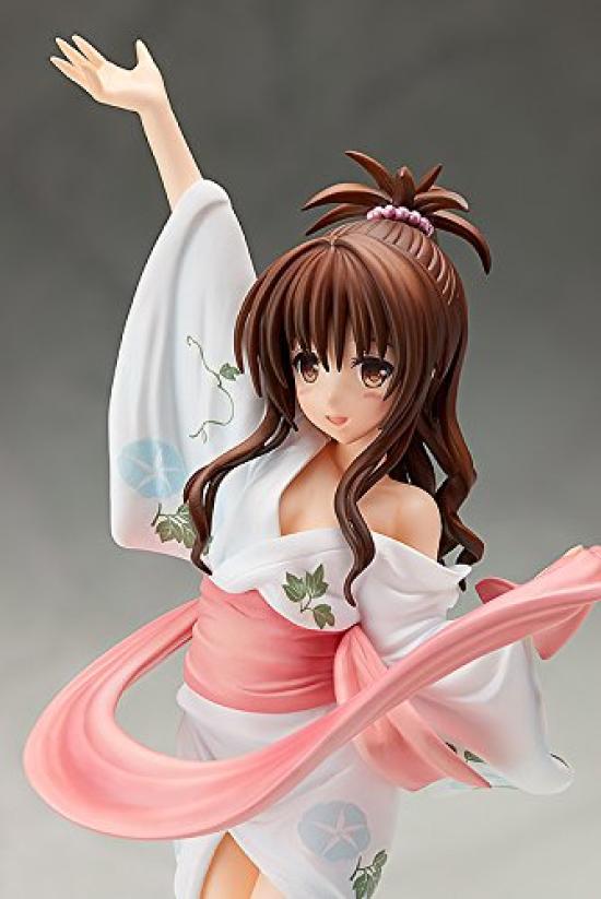 To Darkness Yuuki Mikan Yukata Scale PVC Painted Complete Figure Love-Ru Ver. 1/8