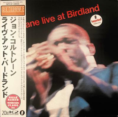 CD JOHN COLTRANE, JIMMY GARRISON, MCCO - Live At Birdland MVCZ10034 Impulse! 1999 Japan ObiJazz Used