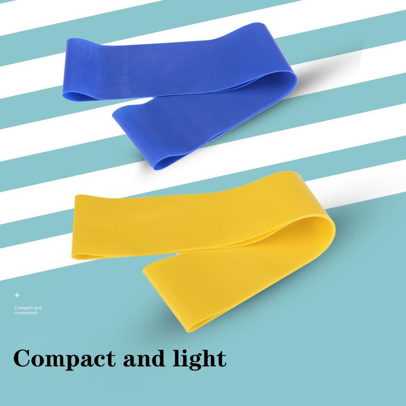 Portable Fitness Workout Equipment Rubber Resistance Bands Yoga Gym Elastic Gum Strength Pilates Crossfit Women Weight Sports