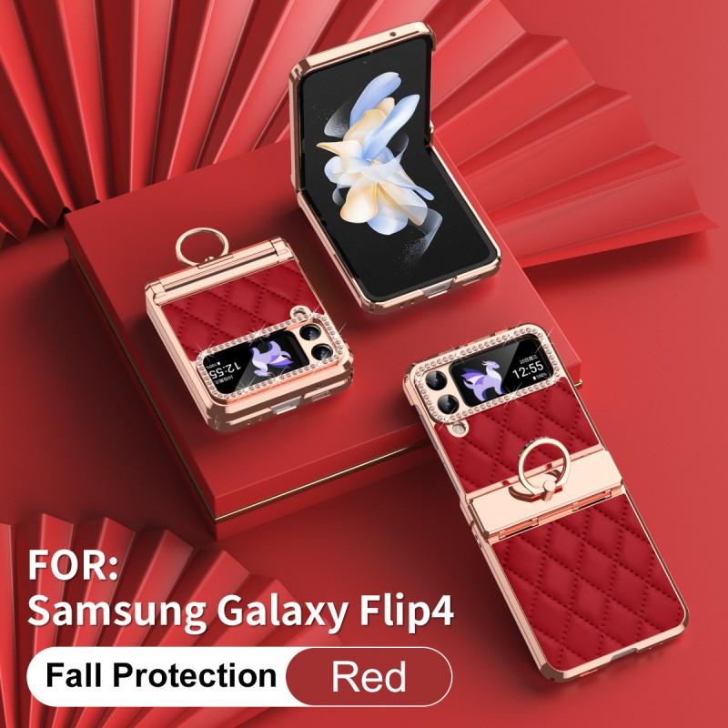 Galaxy Z Flip 4 3 Hülle Vollschutzhülle Mit PC-Schale Kratzfest Sturzsicher Stilvolles Design