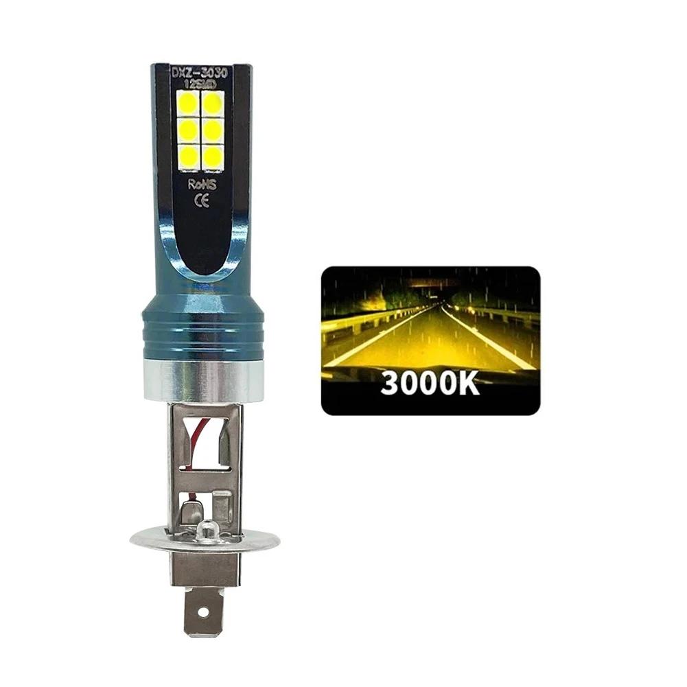 1/2Pcs H4 H7 LED Headlight Bulb H11 H8 H9 H10 H1 H3 Car Fog Light Bulbs 9005 9006 Auto Driving Running Lamps 12000LM 80W 12V