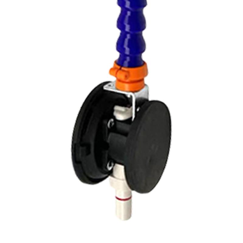 Plastic Car Dents Removal Set Dents Repair Tool White Suction Cup Mounts And Sturdy Magnetized Base Support