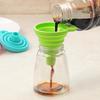 Silicone Collapsible Funnel Food Grade Material Space Saving Design For Kitchen Liquid Transfer Pouring Oil Water Sauce