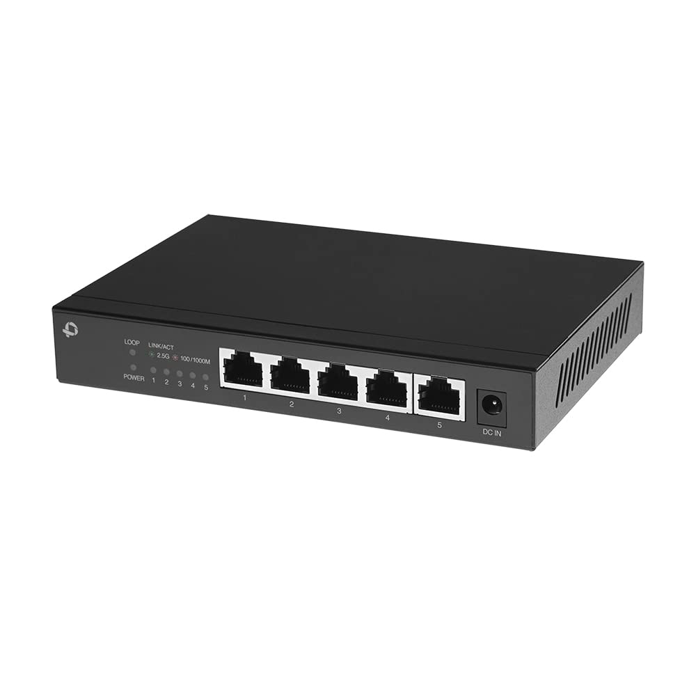 Planex 5 port switching hub 2.5GBASE-T FX2G-05EM