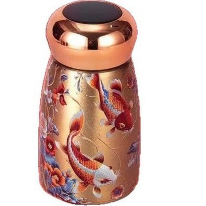 

Ретро Маленький Гриб Нержавеющая Сталь Термоизоляция Кружка для Воды Интеллектуальный Дисплей Температуры Маленькая Термокружка Чайник 230ml