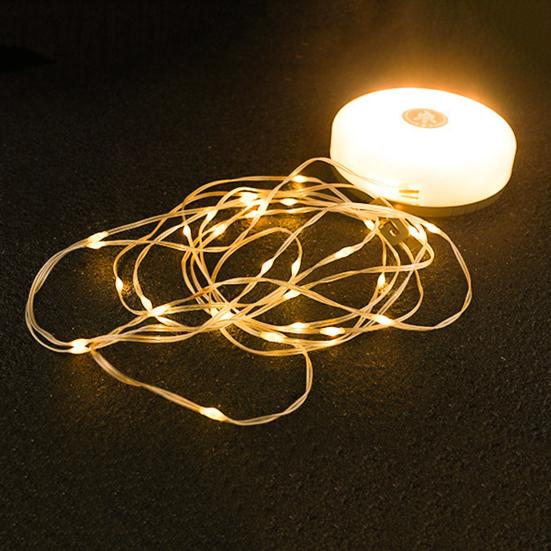 8/10M Camping Fairy Light IP44 Waterproof High Brightness LED Magnetic USB Rechargeable Portable Outdoor Tent Decoration Ambient Lamp Strip
