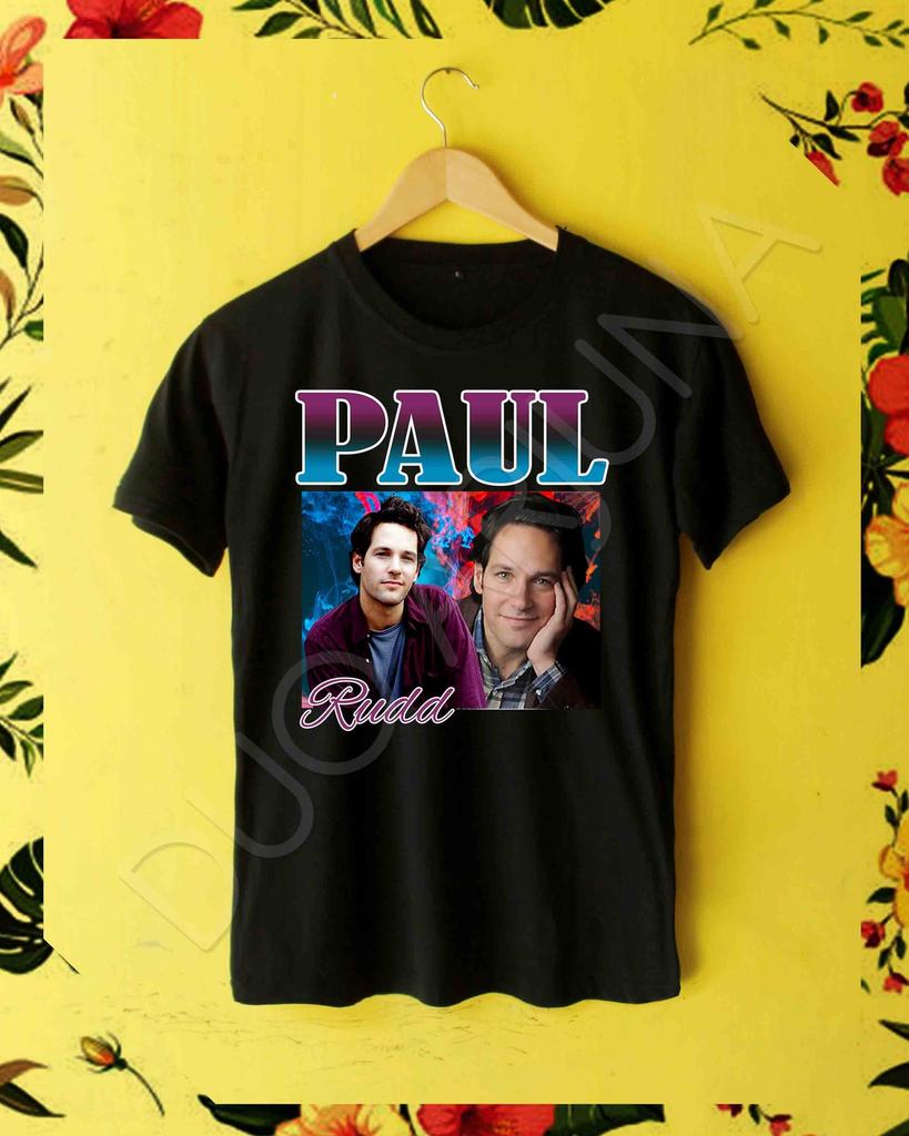 paul rudd shirt, homage paul rudd, movie shirt, actor, handsome paul rudd vintage, 90's, clothing adult unisex