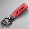 GNTYA1 New Sude Leather Keychain Keyring Keychain Lanyard Gift Keychain For HONDA Hornet NT1100 CBR650R CBR400R CB500 Shadow PCX VFR750