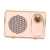 Retro Bluetooth 5.0 Speaker Vintage Mini Bluetooth Speaker Memory Card AUX USB Rechargeable MP3