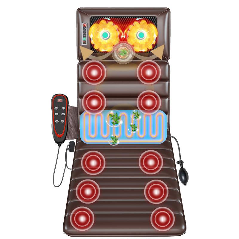 Dual-Purpose Electric Massage Cushion for Full Body, Car, Waist, and Neck