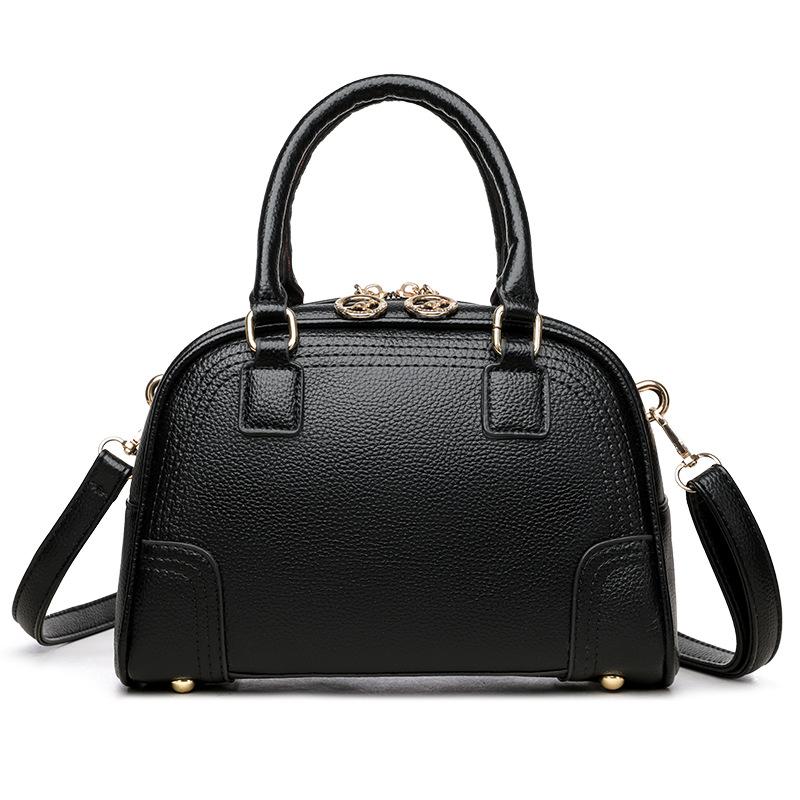 

Ручная сумка-ракушка Женская сумка Большой вместимости Универсальная Одноплечевая сумка через плечо Сумка Бостон чёрный