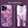 Violet Gold Hot-selling New Exquisite Protective Case Phone Case Metallic Paint PhoneCase for iPhone 17 16 15 14 13pm Pro Plus