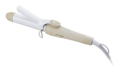 LAVIEL Hair Iron Curling Iron 26mm Ceramic Coating Overseas Compatible Stepless Temperature Adjustment MAX180℃ Greige LV-LT-C26