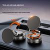 2025 Magnetic Metal Phone Holder with Vacuum Suction for Car Navigation - Foldable & Portable
