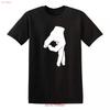 Circle Hand Game Unisexs T Shirt Funny Be Seeing You Meme Joke Design Top Vintage Homme Fashion Soft Stretched Comfortable