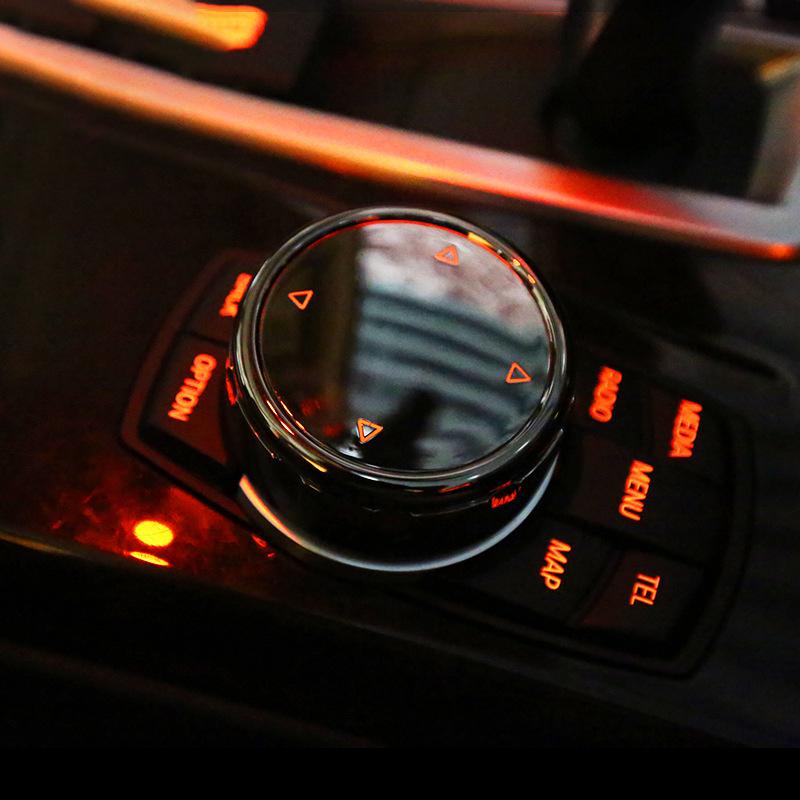 

Для IDrive автомобильной мультимедийной кнопки, накладка на ручку, наклейка для-BMW F10 F18 F07 F20 F21 F06 F12 F30 F01 F02 F25 F26