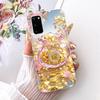 For Samsung Galaxy S20 Plus Case SM-G985F Luxury Bow Flowers Painted Cover Soft Silicone Case For Samsung S20+ S 20 Plus 5G Bags