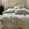 Lace Pure Cotton Quilt Twin Queen Size Bedding Single Double Bed Comforter Summer Spring Floral Print Gauze Quilted Blanket